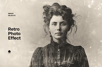 Retro Photo Template