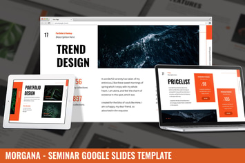 Morgana - Seminar Google Slides Template