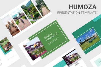 Humoza - Pitch Deck Powerpoint