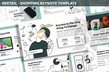 Reetail - Shopping Keynote Template
