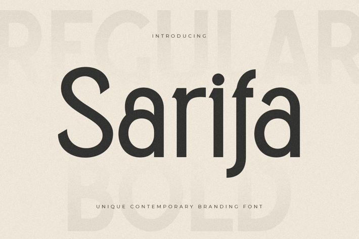 Safira - Unique Contemporary Branding Font