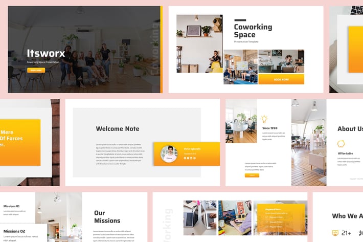 Coworking Space Powerpoint Presentation