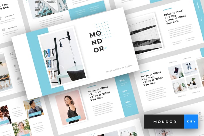 Mondor - Corporate Keynote Template