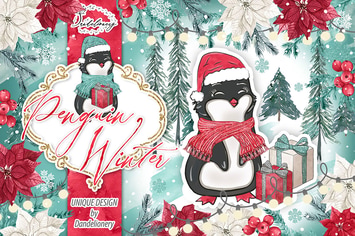 Penguin Winter design