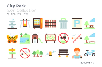 City Park Color Icon