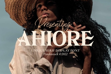 Ahiore Beautiful Serif Fonts