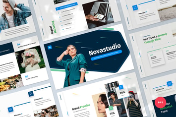 Client Welcome Guide PowerPoint Template