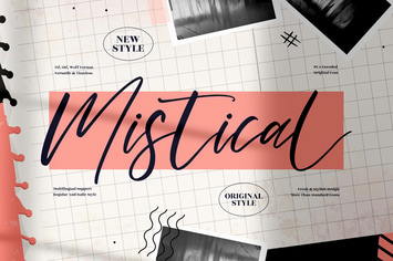 Mistical Handwritten Font