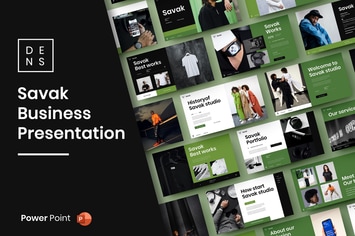 Savak – Business PowerPoint Template