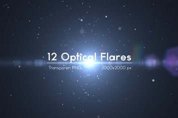 12 Optical Flares