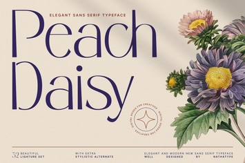 Peach Daisy
