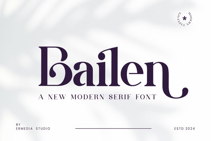 Bailen Serif Font