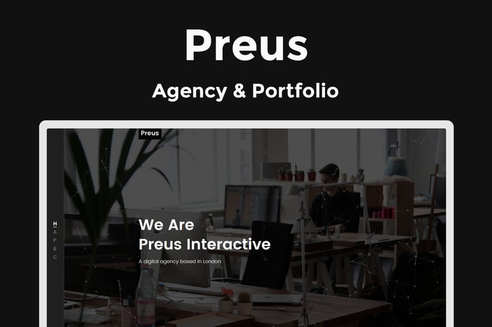 Preus - Digital Agency / Portfolio Template