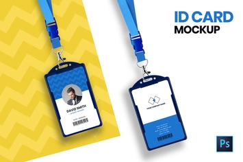 ID Card Mockup