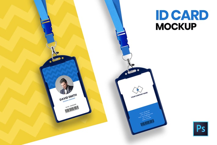 ID Card Mockup