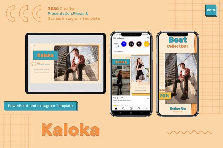 Kaloka - Powerpoint & Instagram Template