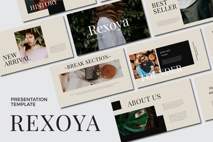Rexoya Powerpoint template