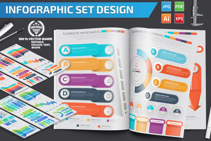 Infographics Set Design