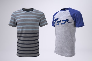 T-Shirt With Short or Raglan Sleeves Mock-Up