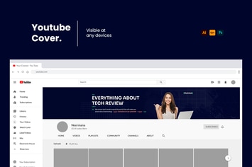 Youtube Cover Template V.5