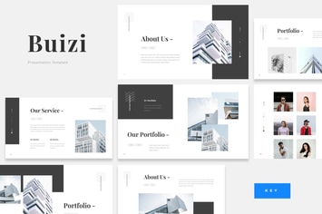 Buizi - Office Building Rent Keynote Template