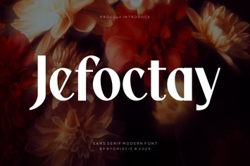 Jefoctay - Sans Serif Modern Font