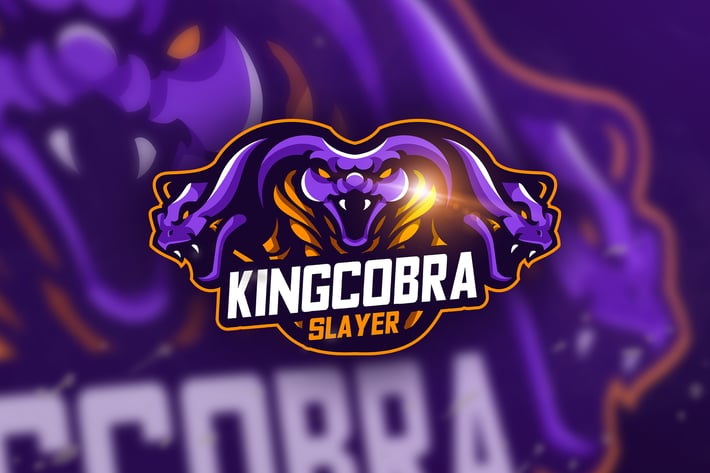 King Cobra Slayer - Mascot & Esport Logo