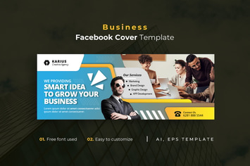 Business r15 Facebook Cover Template
