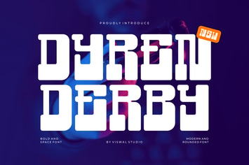 Dyren Derby - Rounded & Bold Font
