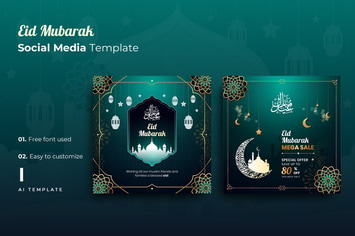Eid Mubarak r1 Social Media