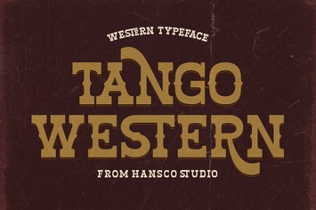 Tango Western Font