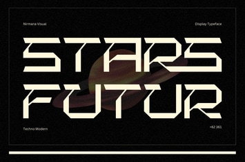 Stars Futur - Modern Font