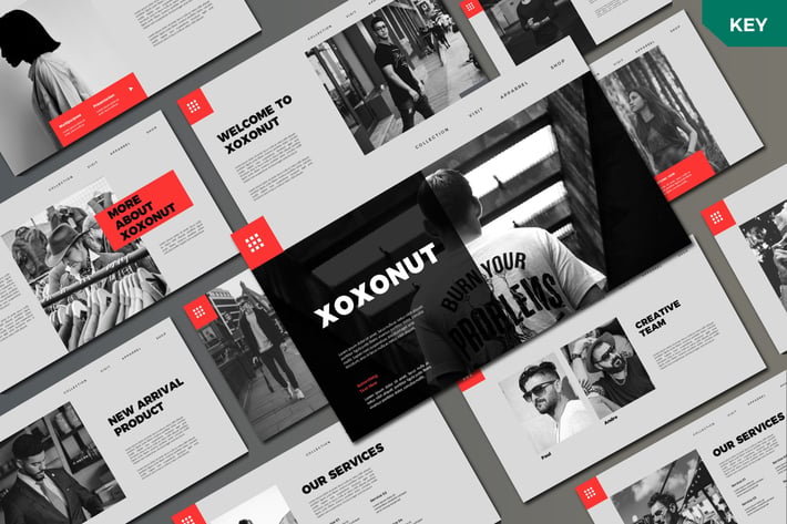 Xoxonut Keynote Template