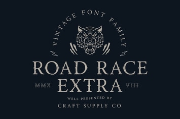 Road Race Extra Font Family