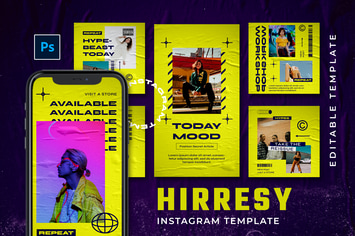Hirresy - Hype Instagram Stories and Post