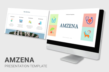 Amzena - Healthcare Infographic Keynote