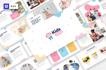 Kids Zone - Kids & Baby Keynote Template