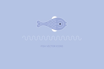 Fish Vector Icons