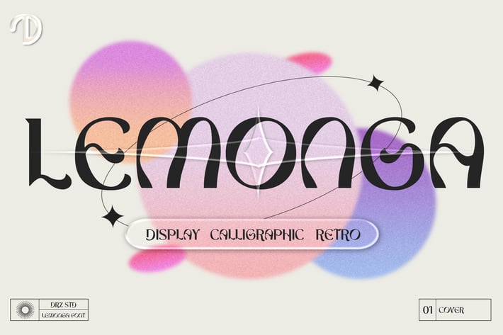 Lemonga - Retro Calligraphic Font