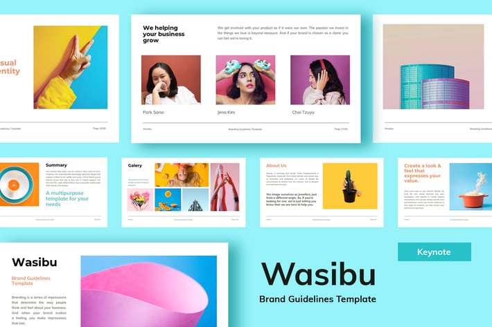 Wasibu - Keynote Template Presentation