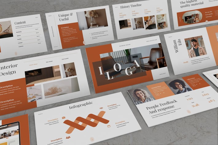 Iloga - Interior Design Powerpoint Template