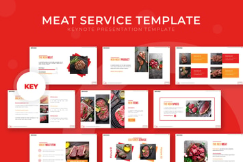 Meat Service - Keynote Template