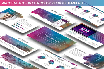 Arcobaleno Keynote Template