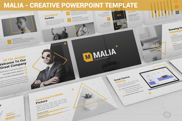 Malia - Creative Powerpoint Template