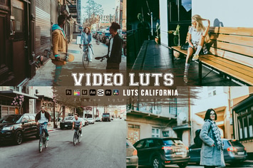 California Street Presets luts Video Premiere Pro