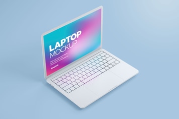 Macbook Pro Clay Mockup