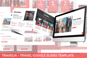 Travelia - Travel Google Slides Template