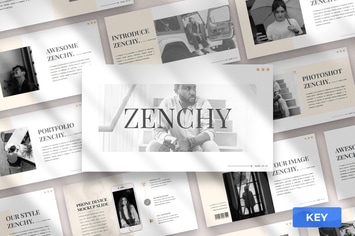 Zenchy - Fashion Keynote Presentation Template