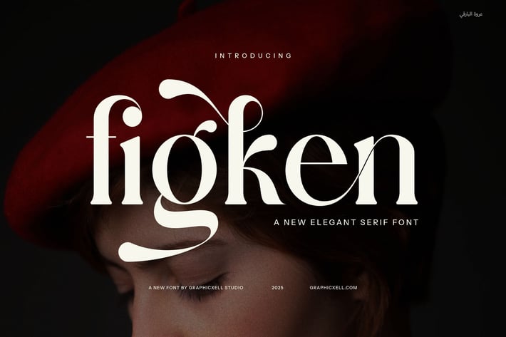 Figken Elegant Serif Font
