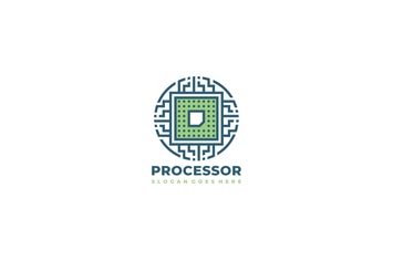 Processor Logo Template